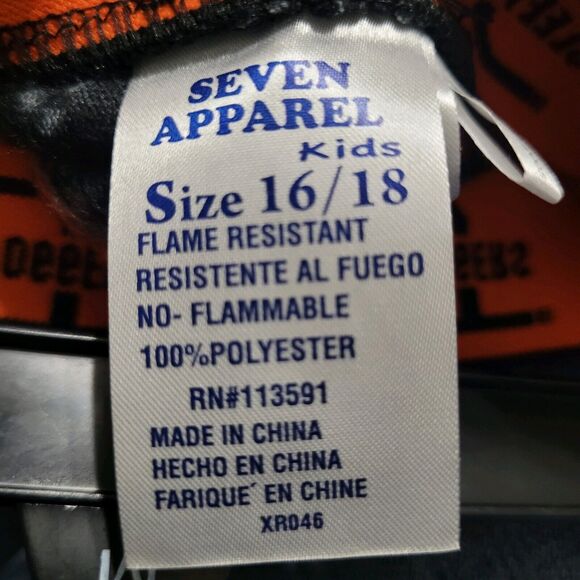 NEW Seven Apparel Boys 16-18 Microfleece Sleep Pajama Jogger Flame Resistant - Picture 5 of 5